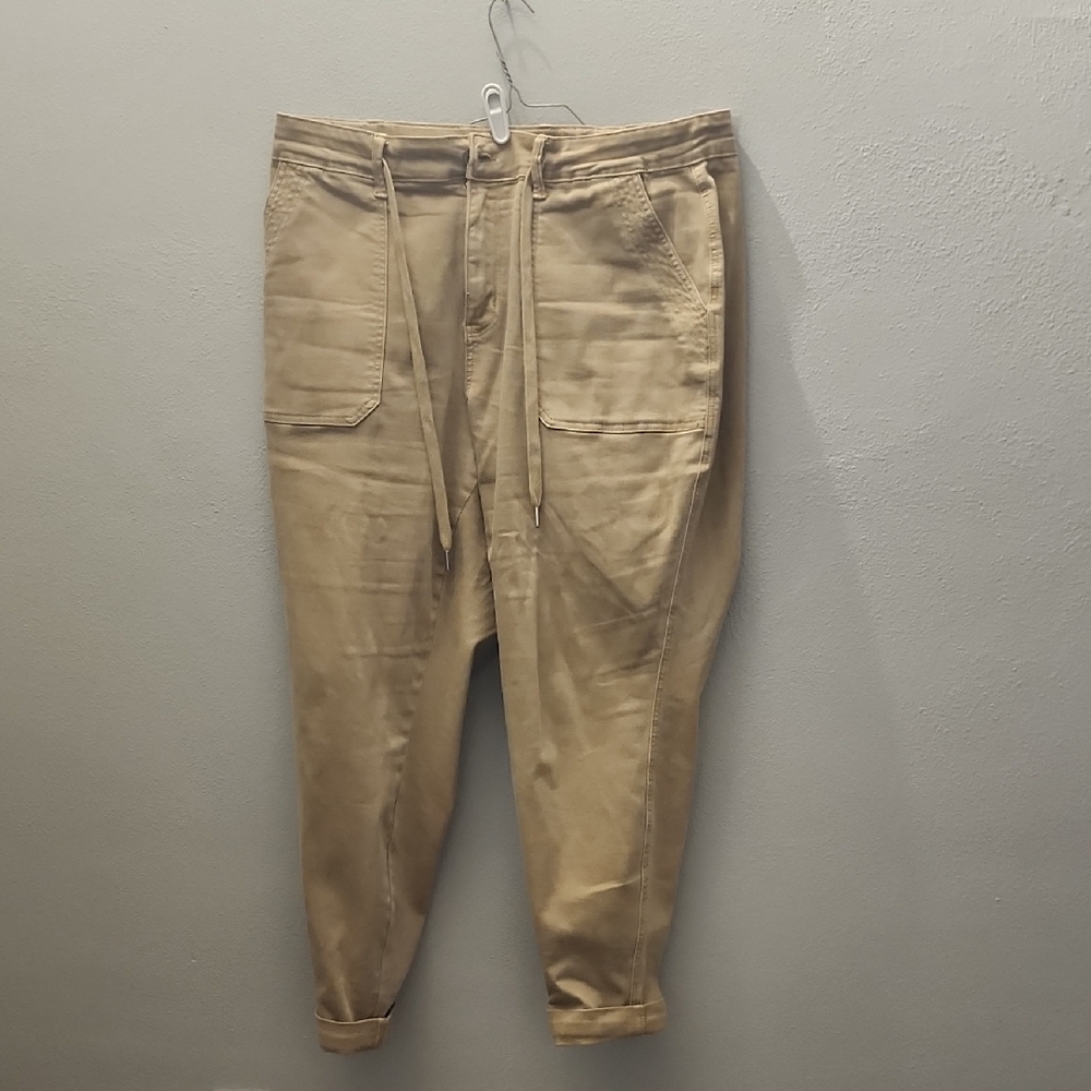 Judy Blue Tan Relaxed Fit Chinos